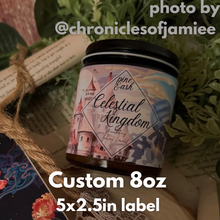 Load image into Gallery viewer, 8oz CUSTOM CANDLE