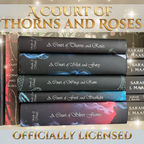 A Court of Thorns and Roses Dust Jacket Set Officially Licensed