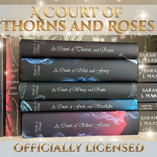 A Court of Thorns and Roses Dust Jacket Set Officially Licensed