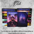 Throne of Glass Dust Jacket Set Officially Licensed