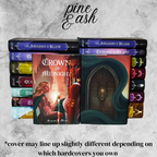 Throne of Glass Dust Jacket Set Officially Licensed