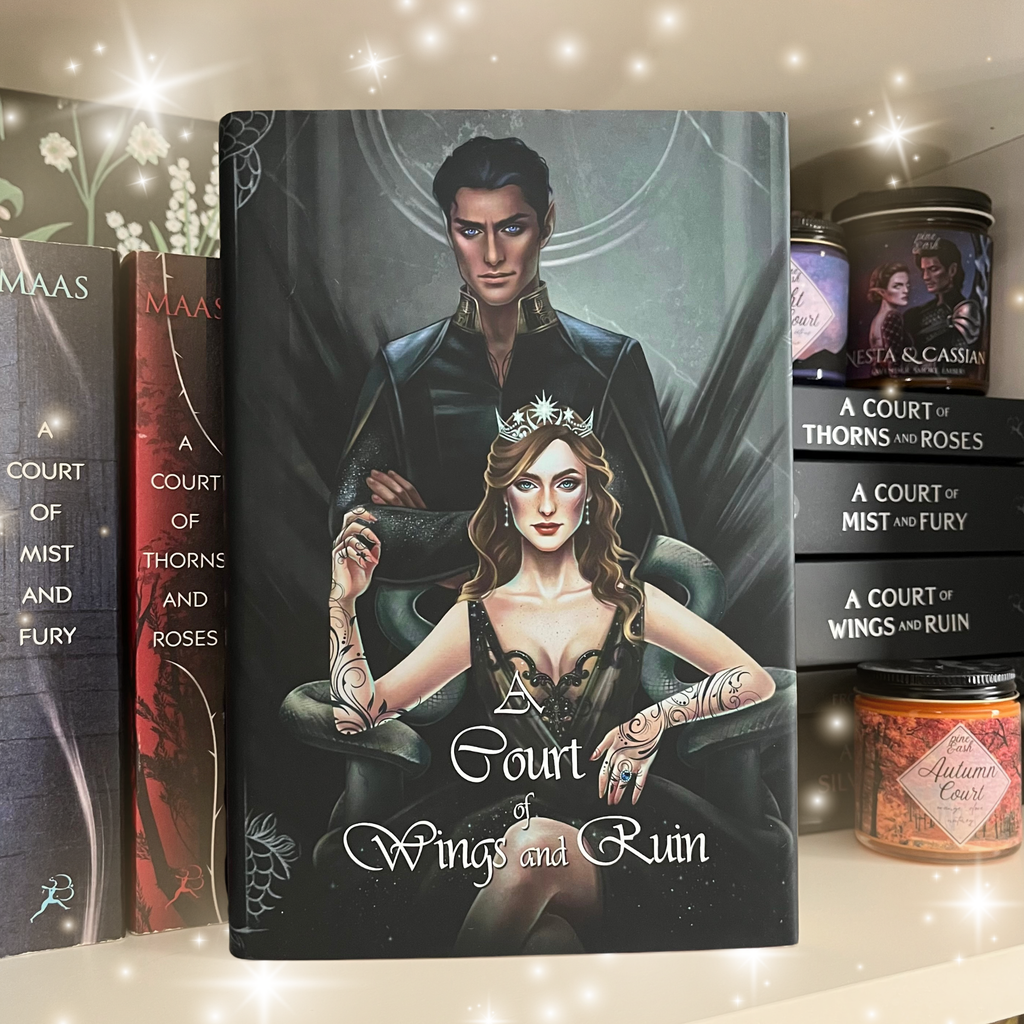 A Court of Thorns and Roses Dust Jacket Set Officially Licensed