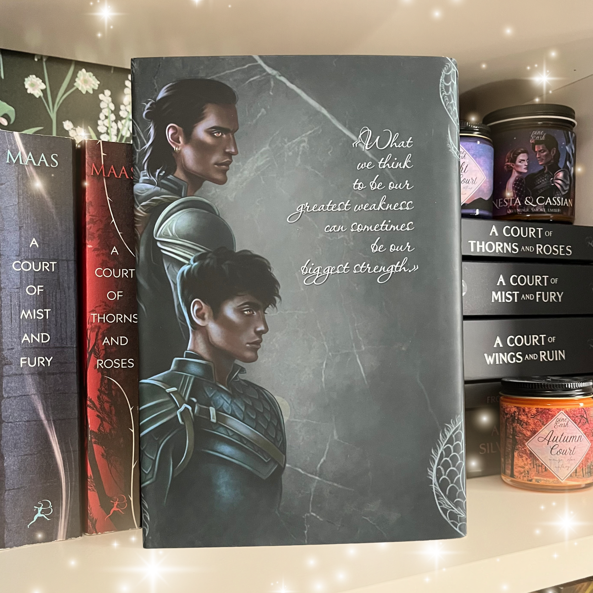 A Court of Thorns and Roses Dust Jacket Set Officially Licensed