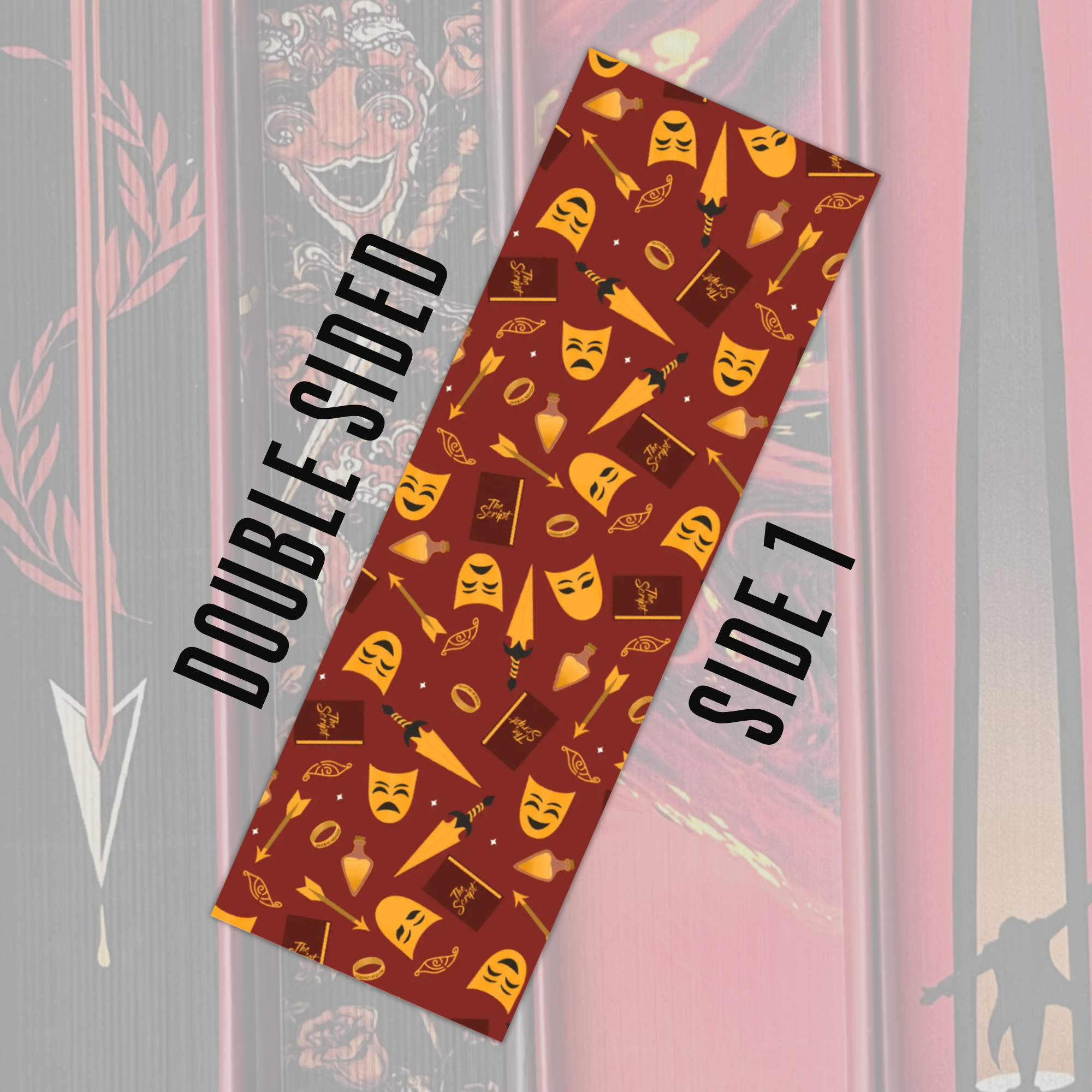 A Stage Set for Villains Bookmark Officially Licensed