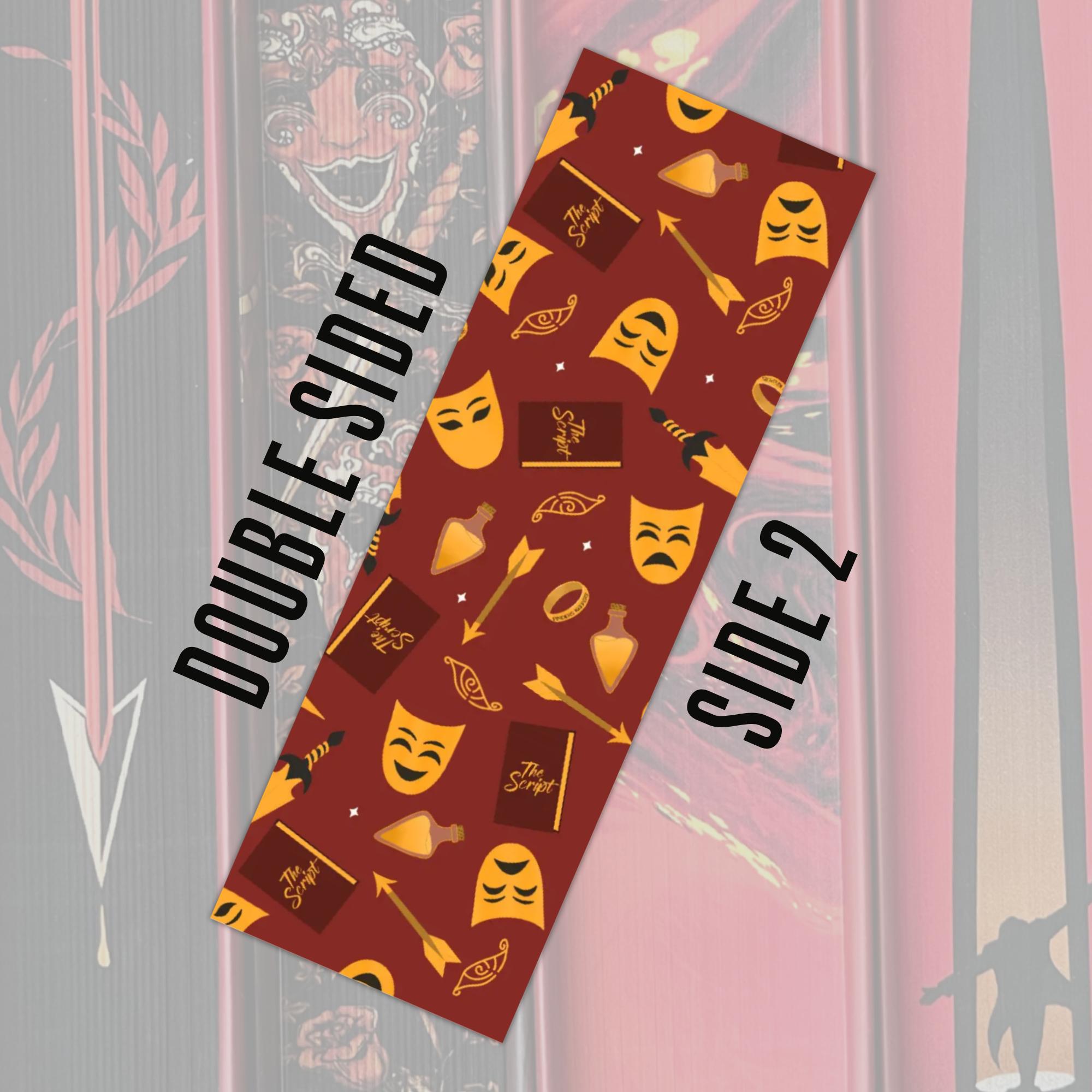 A Stage Set for Villains Bookmark Officially Licensed
