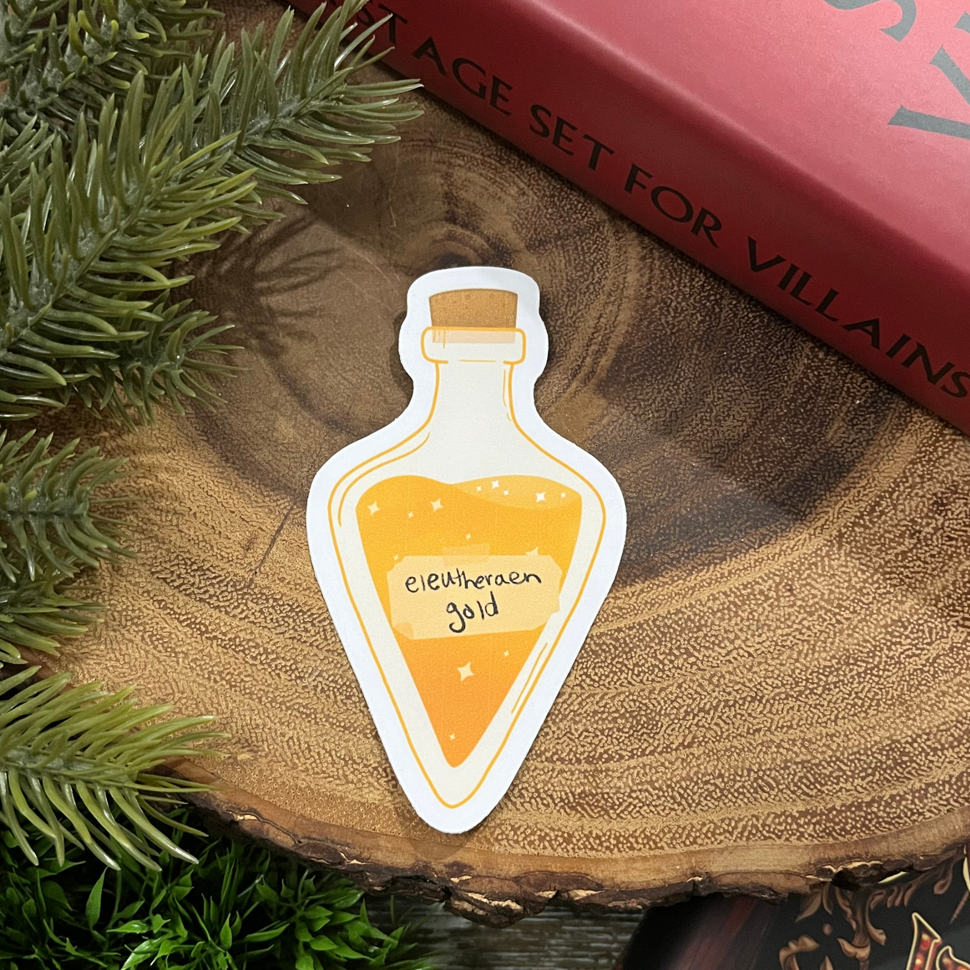 Eleutheraen Gold Sticker Officially Licensed