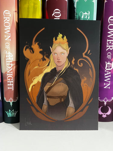 Fireheart Officially Licensed Art Print 5x7in