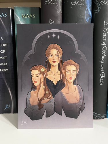 The Archeron Sisters Officially Licensed Art Print 5x7in