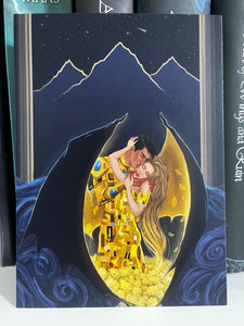 Elriel The Kiss Officially Licensed Art Print 5x7in