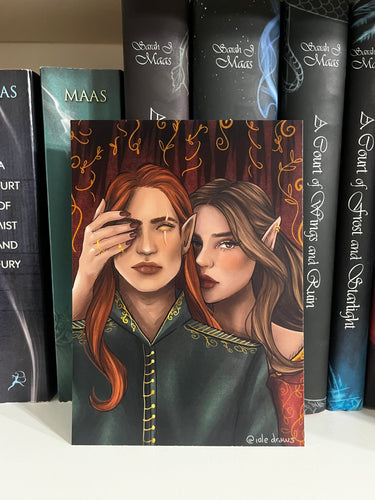 The Fox and The Seer Officially Licensed Art Print 5x7in