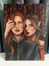 Load image into Gallery viewer, The Fox and The Seer Officially Licensed Art Print 5x7in