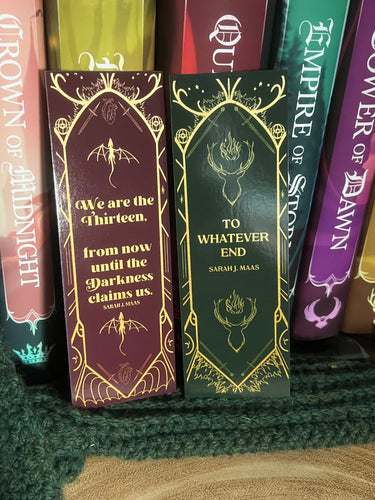 Throne of Glass Bookmark Pack Officially Licensed