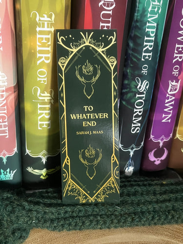 Aelin Throne of Glass Bookmark Officially Licensed