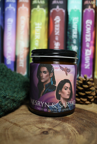 Nesryn and Sartaq 8oz Throne of Glass Officially Licensed
