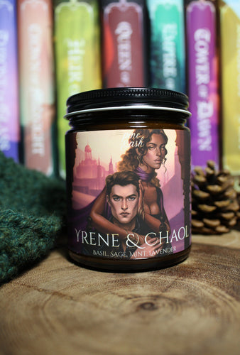 Yrene and Chaol 8oz Throne of Glass Officially Licensed