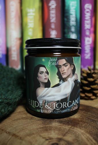 Elide and Lorcan 8oz Throne of Glass Officially Licensed