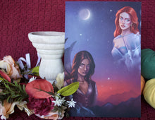 Load image into Gallery viewer, Officially Licensed A Court of Thorns and Roses Double Sided Art Prints 9x6in