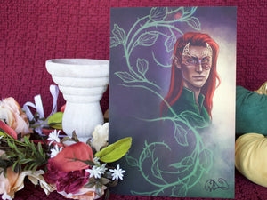Officially Licensed A Court of Thorns and Roses Double Sided Art Prints 9x6in