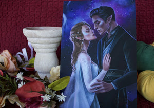 Officially Licensed A Court of Thorns and Roses Double Sided Art Prints 9x6in