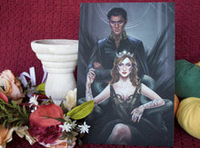 Load image into Gallery viewer, Officially Licensed A Court of Thorns and Roses Double Sided Art Prints 9x6in